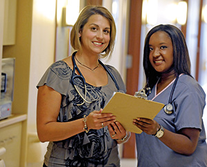 Nurses with Chart