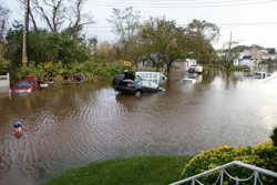 Scenes of Staten Island in the immediate aftermath of Hurricane Sandy