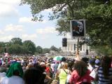 “We Shall Overcome,” is one in a series of photographs of the 50th anniversary of the Aug. 28, 1963 civil rights march to the nation’s capital by Marvenia Knight '12. Image supplied by the artist.