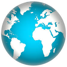 Globe of the world.