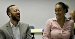 SUNY Old Westbury Assistant Professor Andrew Hashley and SUNY Empire State College Associate Professor Rhianna Rogers at the SUNY COIL workshop at AUT.