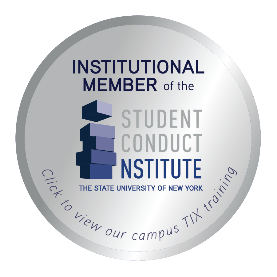 Link to Student Conduct Institute TIX training